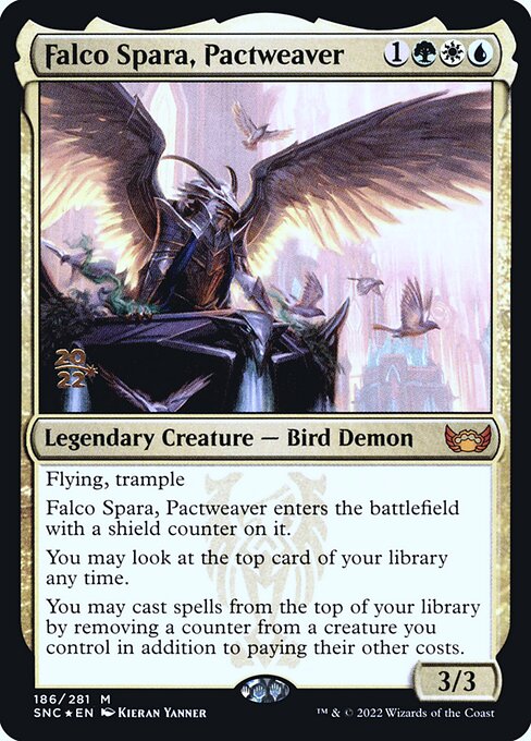 Falco Spara, Pactweaver - Streets of New Capenna Promos - Promo Foil