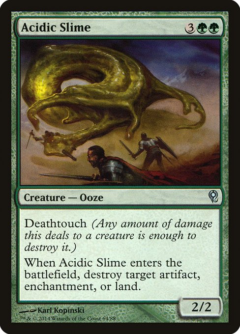 Acidic Slime - Duel Decks: Jace vs. Vraska