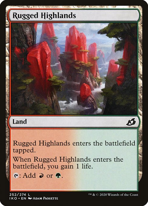 Rugged Highlands - Ikoria: Lair of Behemoths