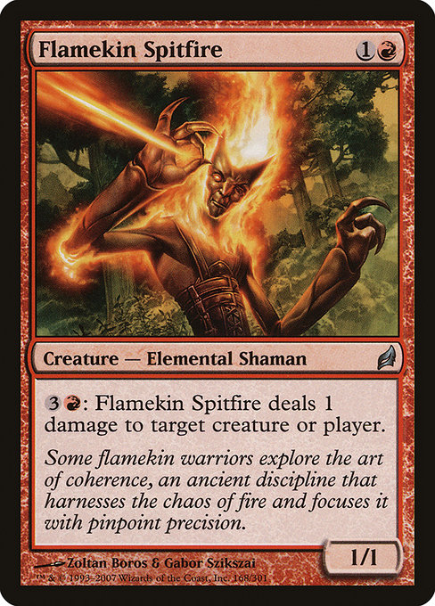 Flamekin Spitfire - Lorwyn