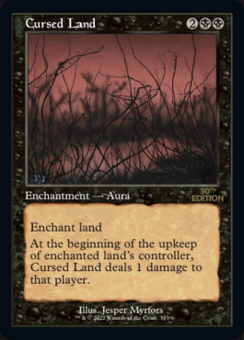 Cursed Land - 30th Anniversary Edition - Retro