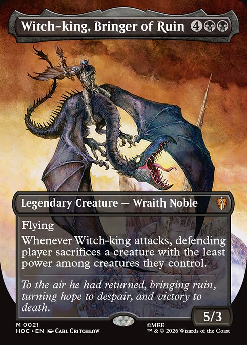 Witch-king, Bringer of Ruin - The Hobbit Commander