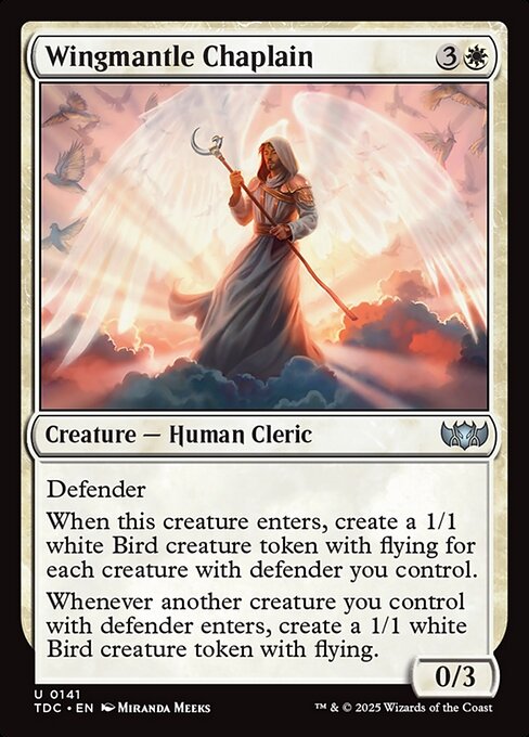 Wingmantle Chaplain - Tarkir: Dragonstorm Commander