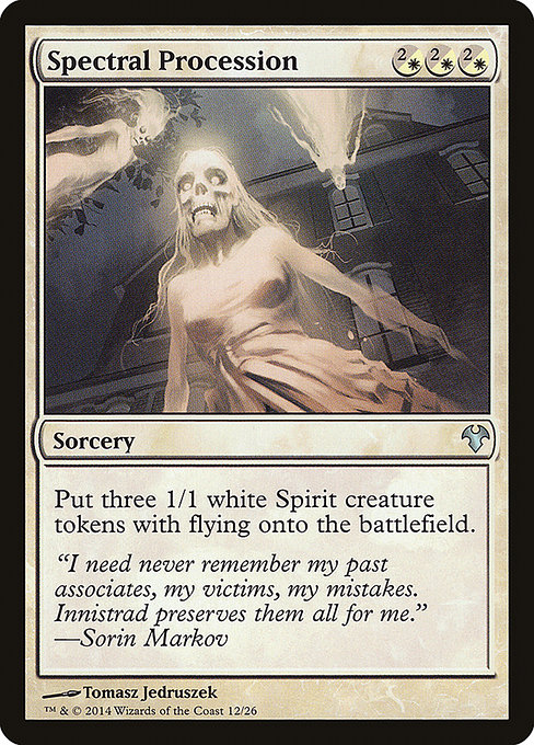 Spectral Procession - Modern Event Deck 2014