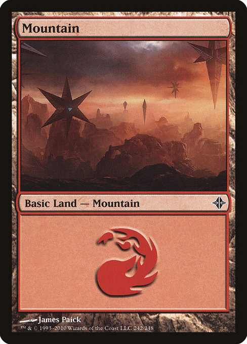 Mountain - Rise of the Eldrazi