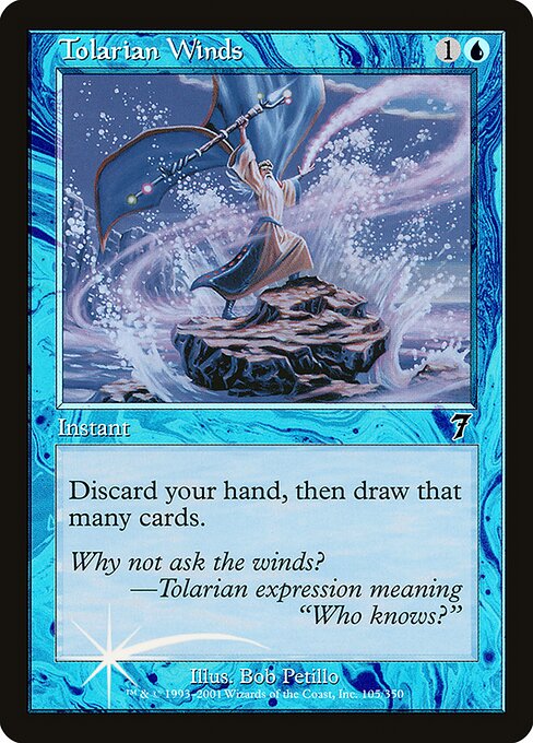 Tolarian Winds - Seventh Edition - Promo Foil