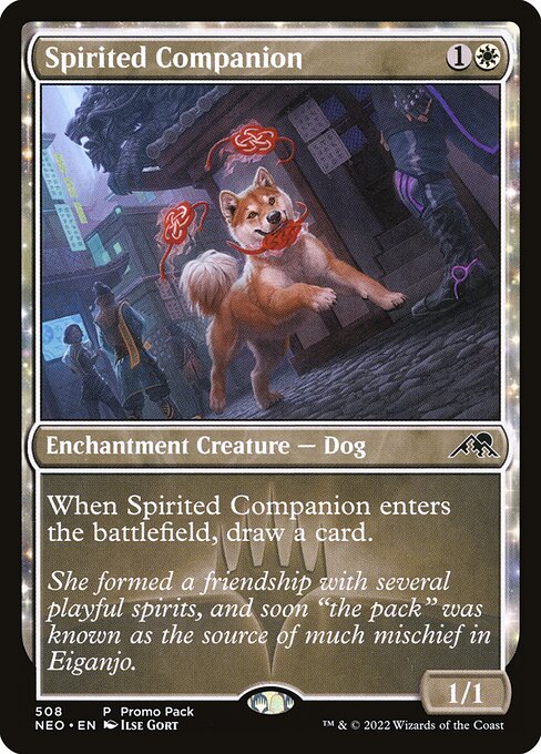 Spirited Companion - Kamigawa: Neon Dynasty