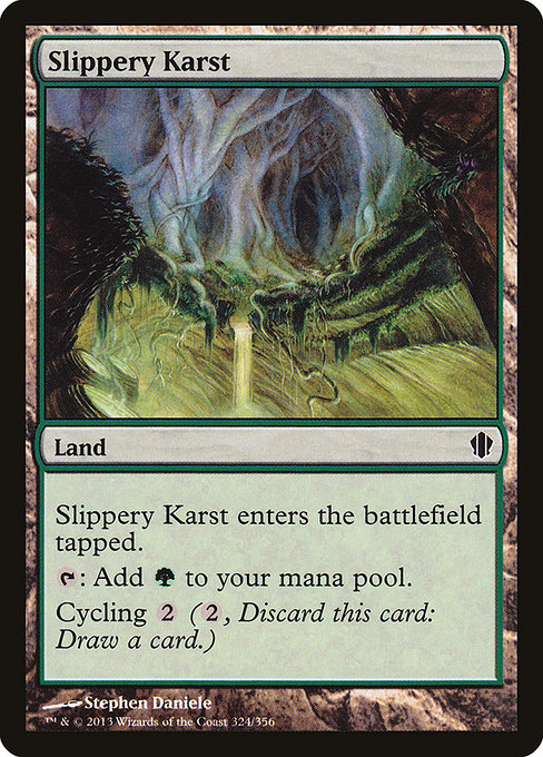 Slippery Karst - Commander 2013