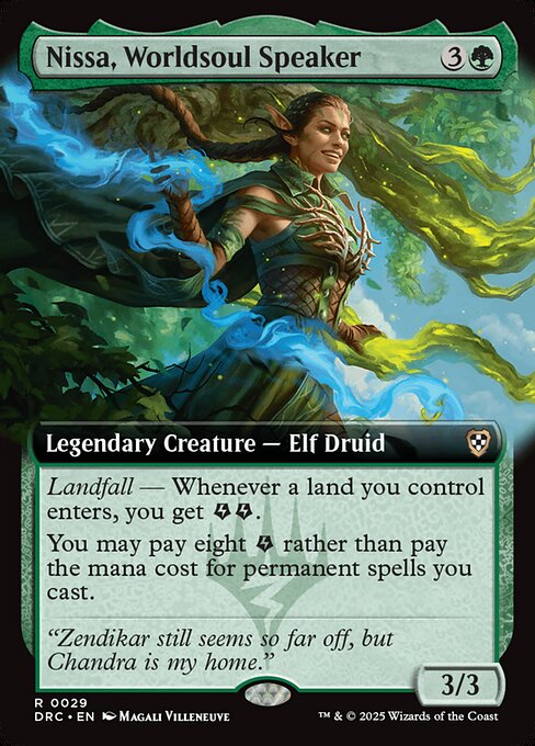 Nissa, Worldsoul Speaker - Aetherdrift Commander