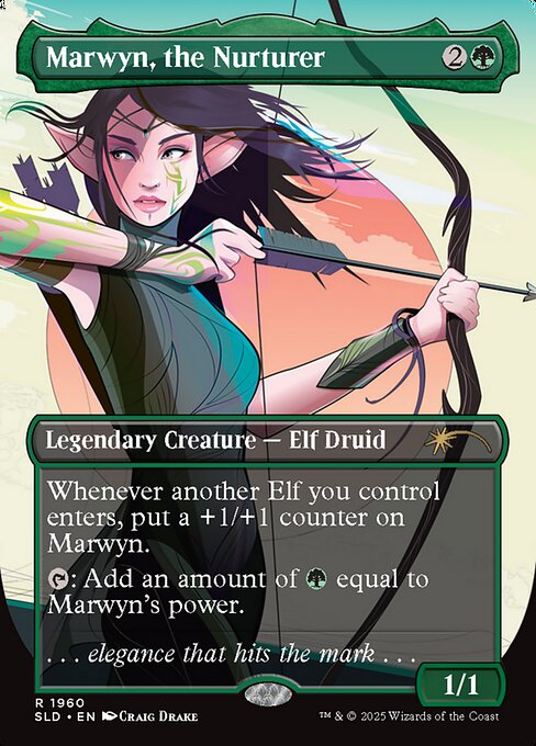 Marwyn, the Nurturer - Secret Lair Drop - Borderless