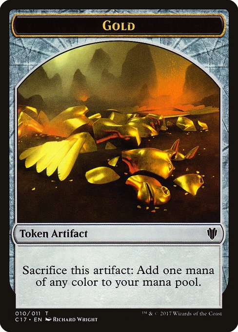 Gold - Commander 2017 Tokens