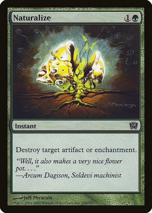 Naturalize - Ninth Edition - Promo Foil