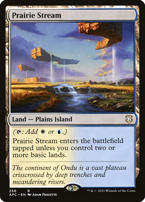 Prairie Stream - Forgotten Realms Commander