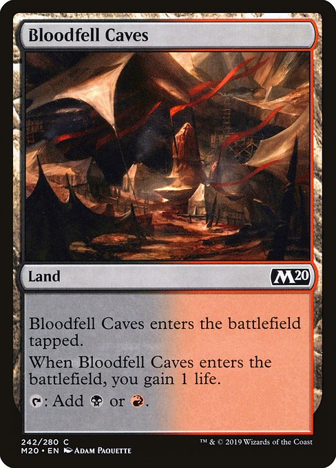 Bloodfell Caves - Core Set 2020