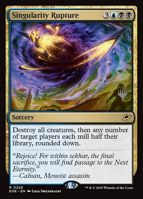 Singularity Rupture - Edge of Eternities Promos