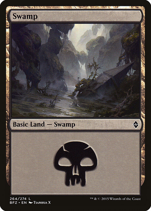 Swamp - Battle for Zendikar