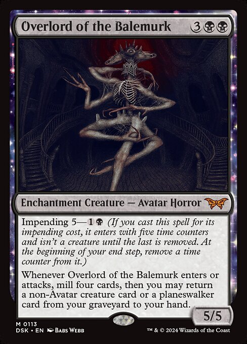 Overlord of the Balemurk - Duskmourn: House of Horror