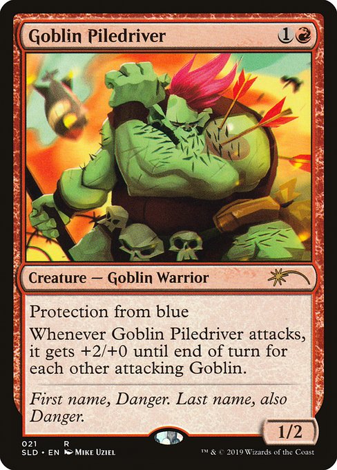 Goblin Piledriver - Secret Lair Drop