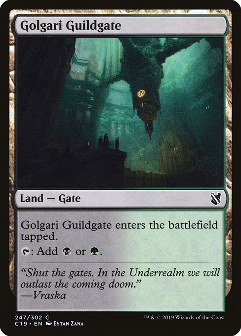 Golgari Guildgate - Commander 2019