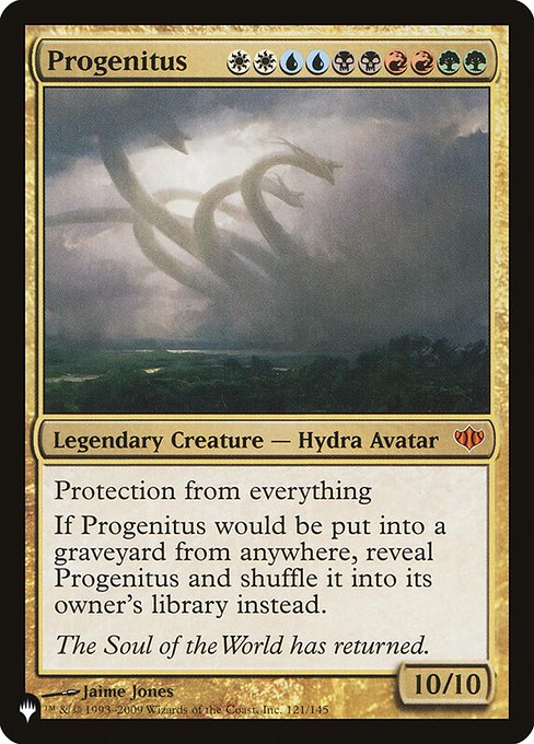 Progenitus - The List