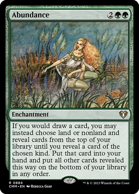 Abundance - Commander Masters