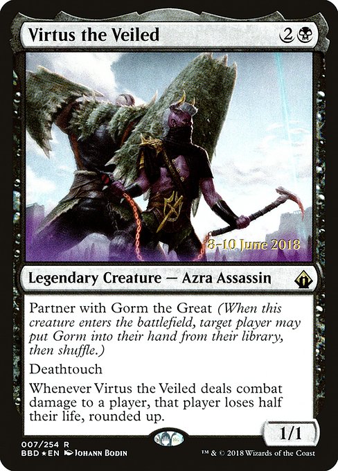 Virtus the Veiled - Battlebond Promos - Promo Foil