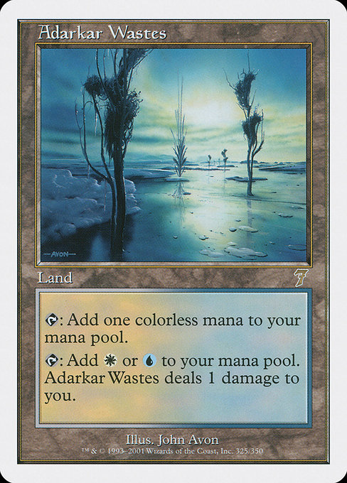 Adarkar Wastes - Seventh Edition