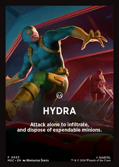 Hydra - Marvel Super Heroes Jumpstart Front Cards
