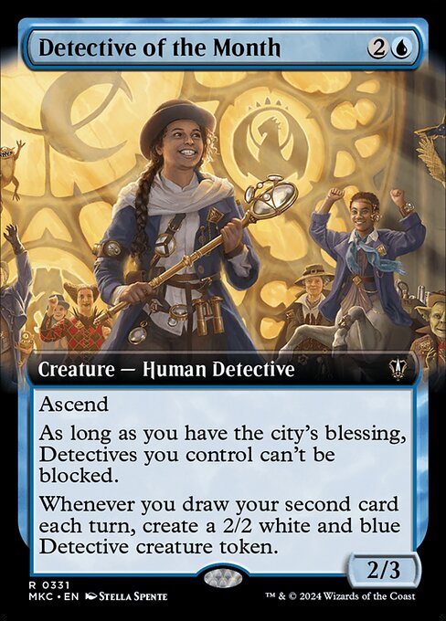 Detective of the Month - Murders at Karlov Manor Commander - Extended Art