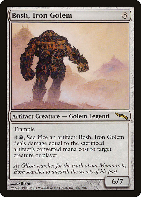 Bosh, Iron Golem - Mirrodin