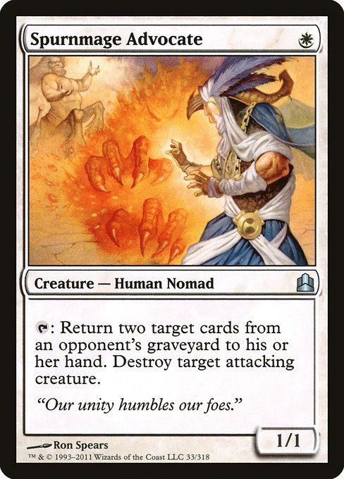 Spurnmage Advocate - Commander 2011