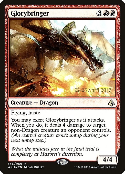 Glorybringer - Amonkhet Promos - Promo Foil