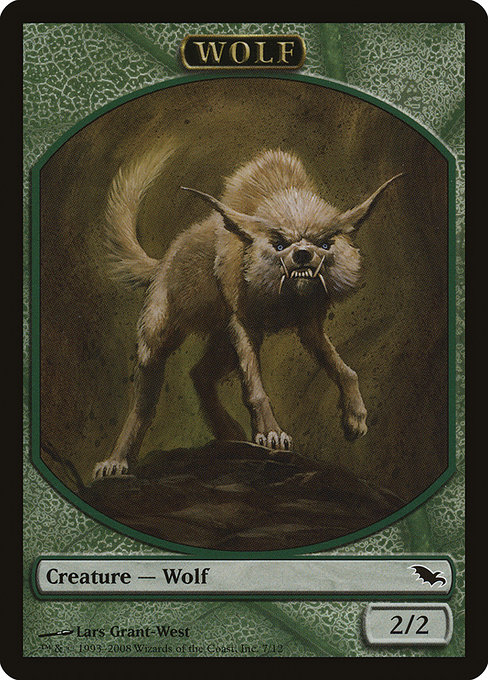 Wolf - Shadowmoor Tokens