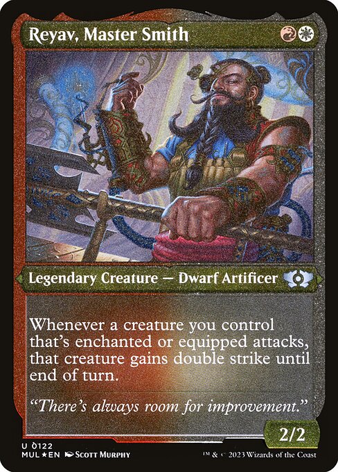 Reyav, Master Smith - Multiverse Legends - Etched Foil