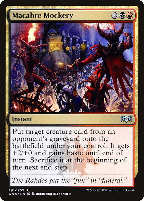 Macabre Mockery - Ravnica Allegiance