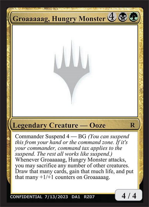 Groaaaaag, Hungry Monster - Unknown Event