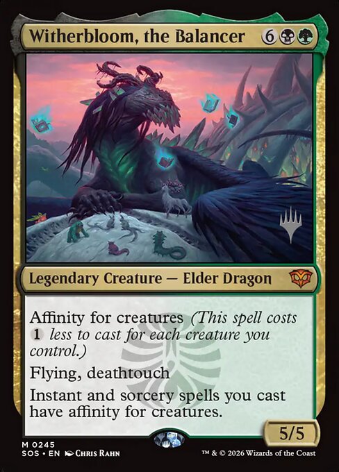 Witherbloom, the Balancer - Secrets of Strixhaven Promos
