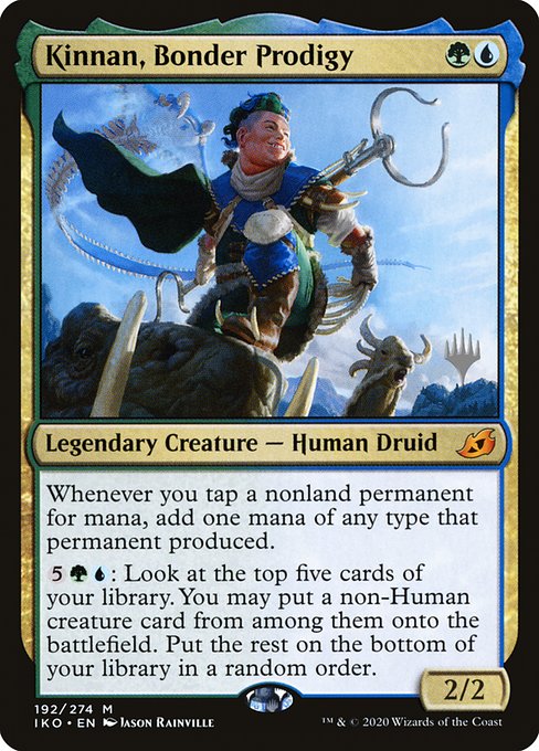 Kinnan, Bonder Prodigy - Ikoria: Lair of Behemoths Promos