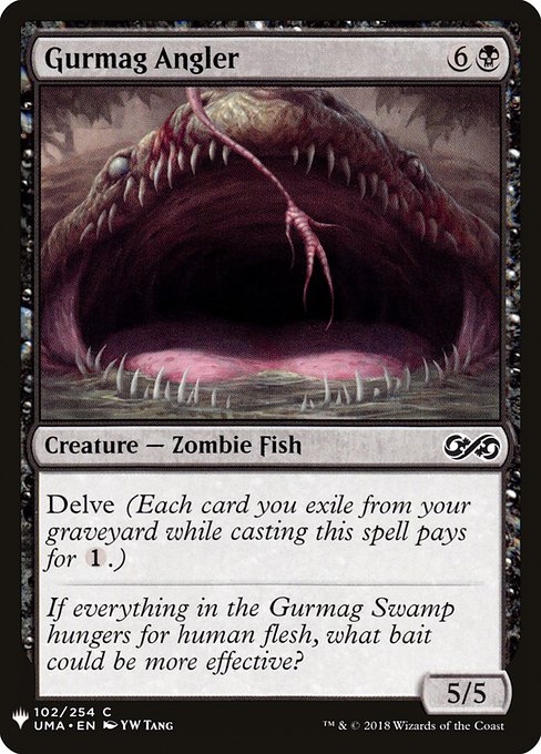 Gurmag Angler - The List