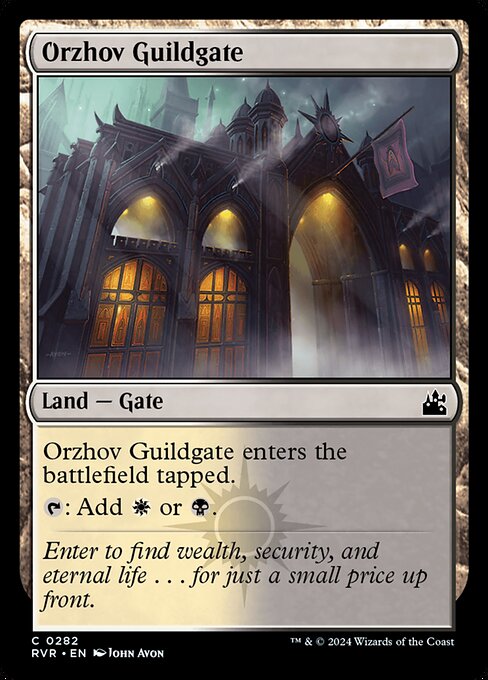 Orzhov Guildgate - Ravnica Remastered