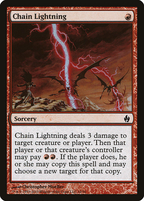 Chain Lightning - Premium Deck Series: Fire and Lightning - Promo Foil