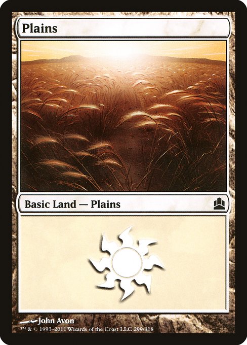 Plains - Commander 2011