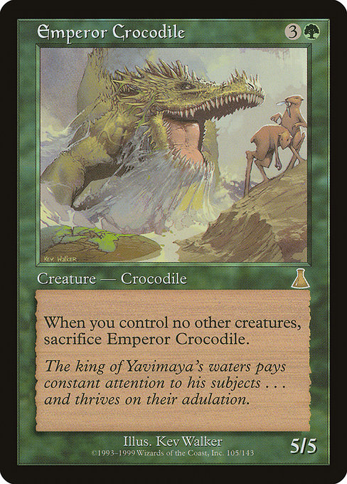 Emperor Crocodile - Urza's Destiny