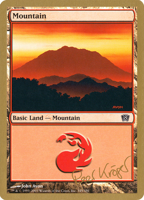 Mountain - World Championship Decks 2003