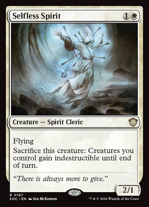 Selfless Spirit - Secrets of Strixhaven Commander