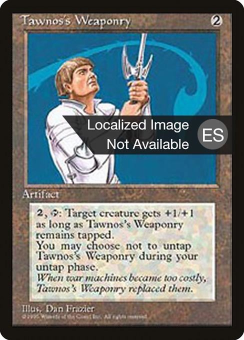 Armamento de Tawnos (Tawnos's Weaponry) - Fourth Edition Foreign Black Border