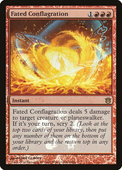 Fated Conflagration - Born of the Gods Promos - Promo Foil