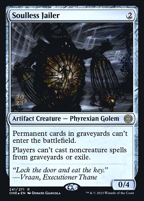 Soulless Jailer - Phyrexia: All Will Be One Promos