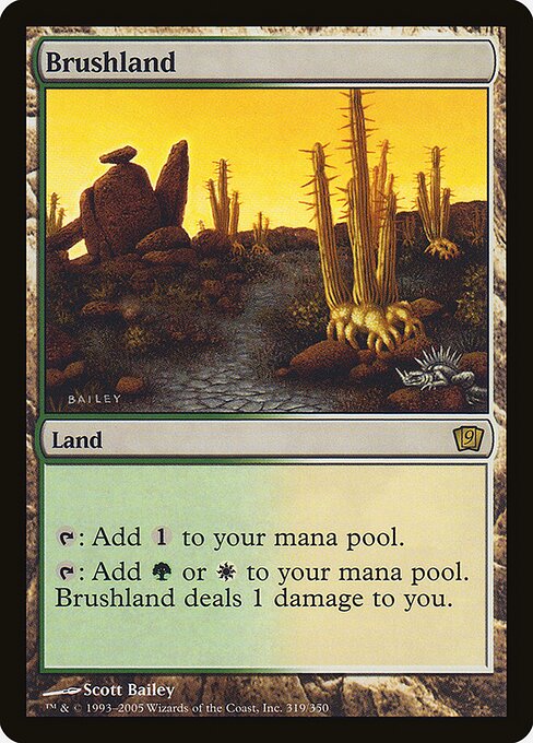 Brushland - Ninth Edition - Promo Foil