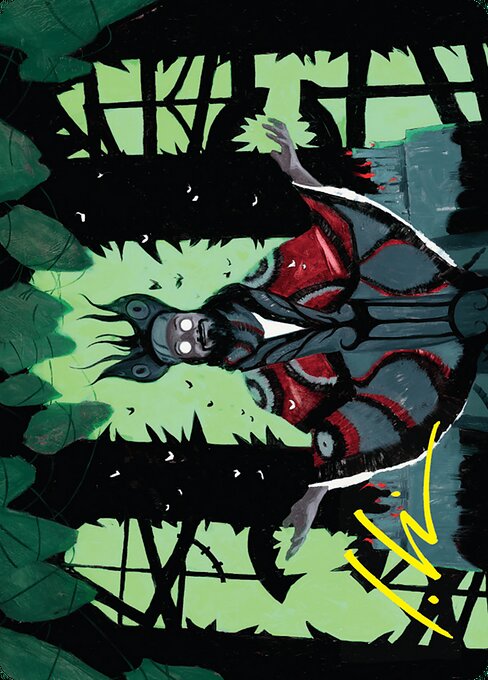 Victor, Valgavoth's Seneschal - Duskmourn: House of Horror Art Series - Borderless